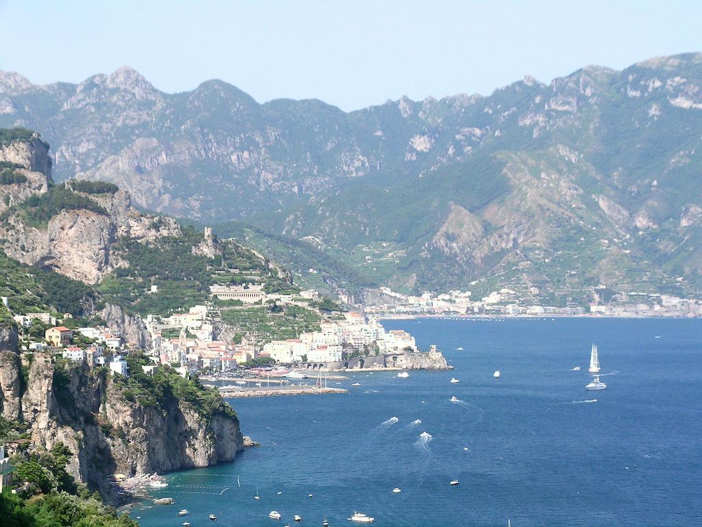 Amalfi 51 Con Vista Mare, Giardino E Terrazze Villa Conca dei Marini Rom bilde