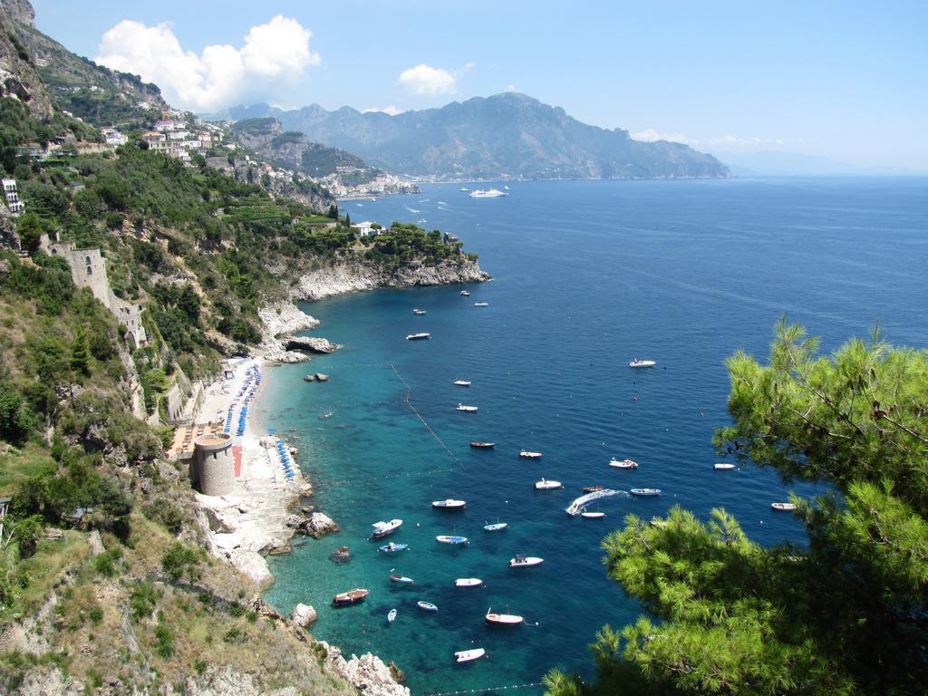 Amalfi 51 Con Vista Mare, Giardino E Terrazze Villa Conca dei Marini Rom bilde