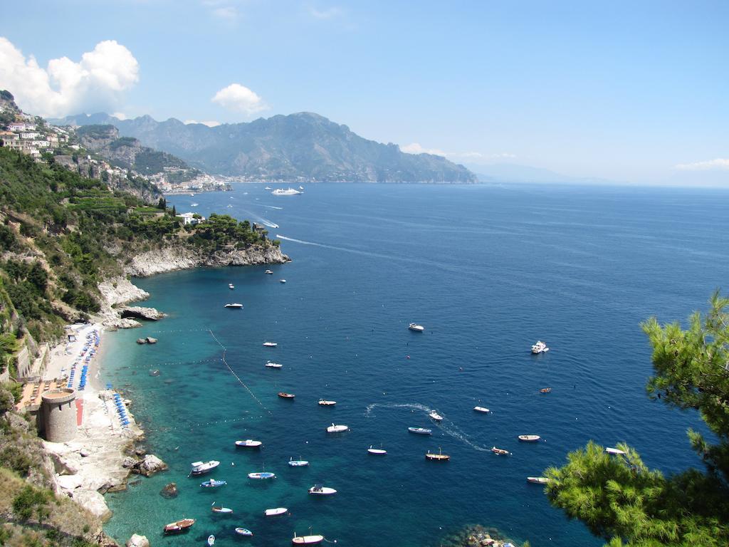 Amalfi 51 Con Vista Mare, Giardino E Terrazze Villa Conca dei Marini Rom bilde