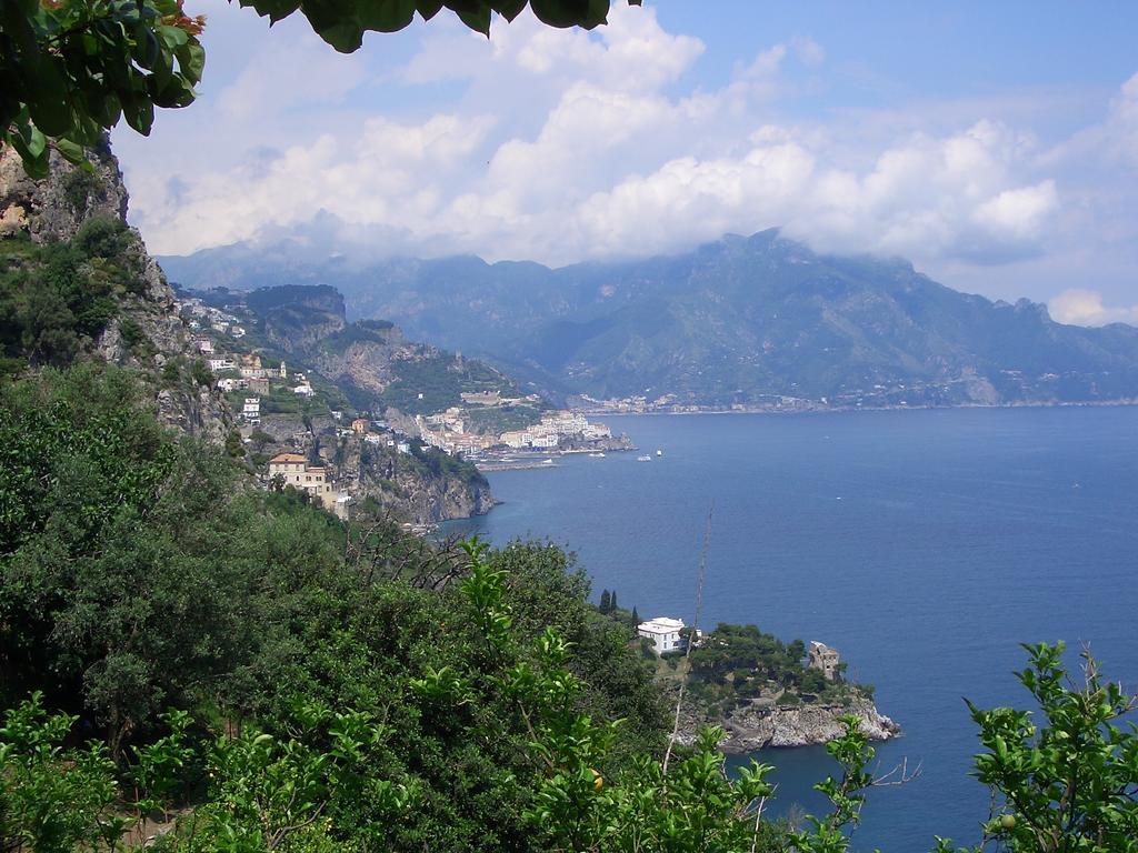 Amalfi 51 Con Vista Mare, Giardino E Terrazze Villa Conca dei Marini Eksteriør bilde