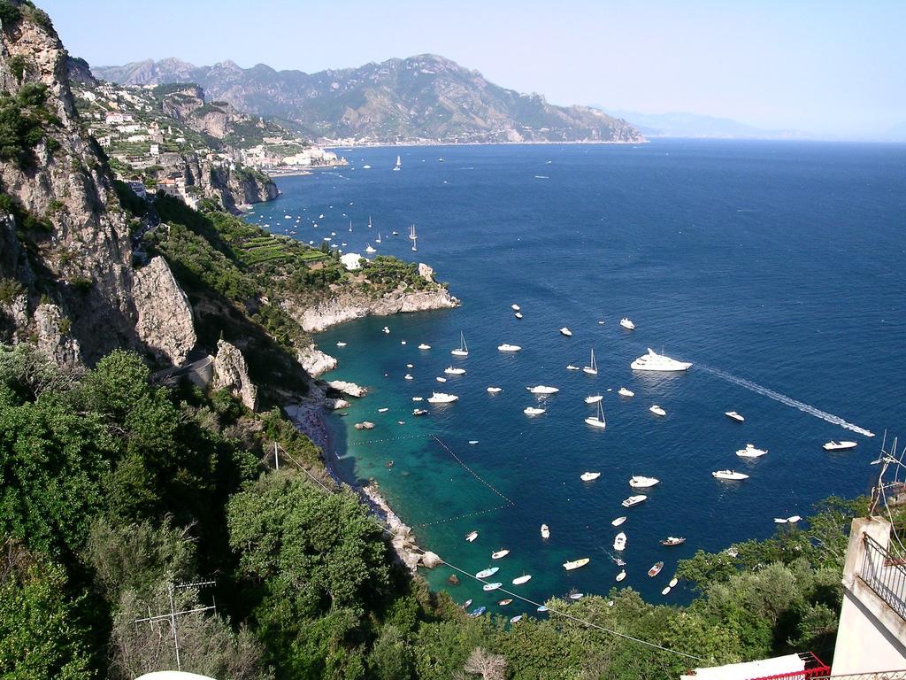 Amalfi 51 Con Vista Mare, Giardino E Terrazze Villa Conca dei Marini Eksteriør bilde